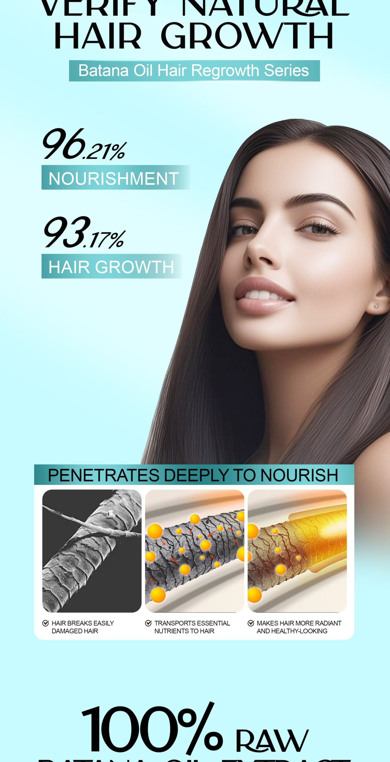 style tree batana oil hair growth care series thicken layers & strengthen roots