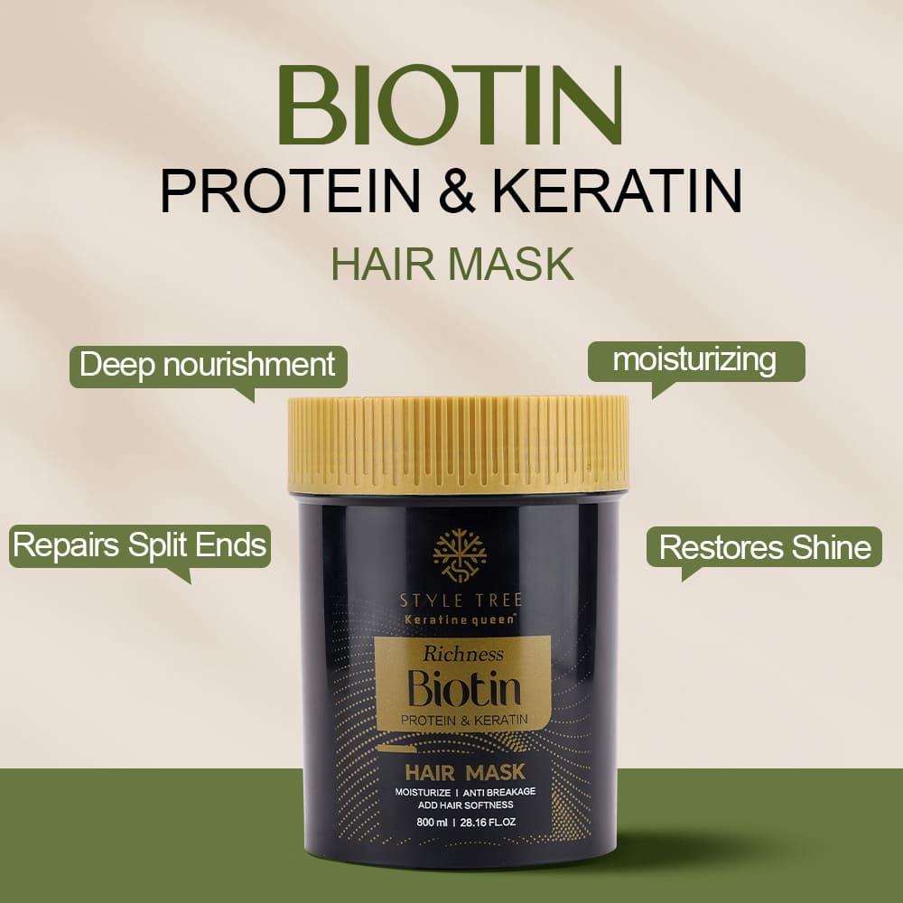 style tree biotin keratin hair care set – anti hair loss & hair strengthening