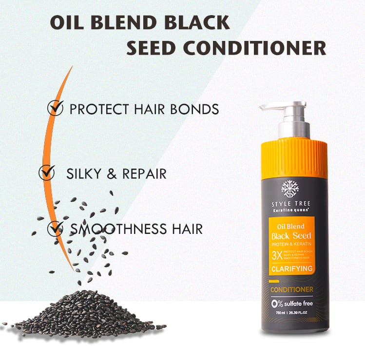 style tree black seed oil hair care set – clarifying & strengthening hair