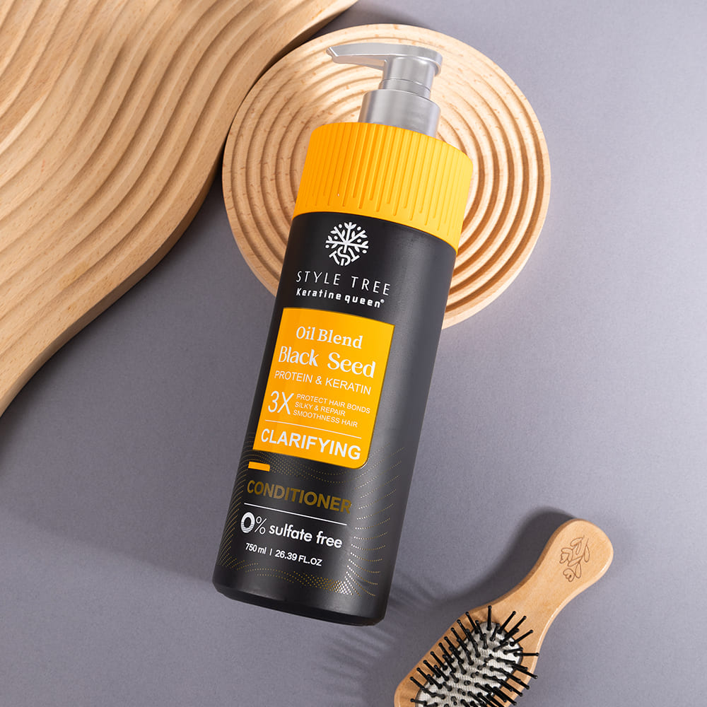 style tree black seed oil hair care set – clarifying & strengthening hair