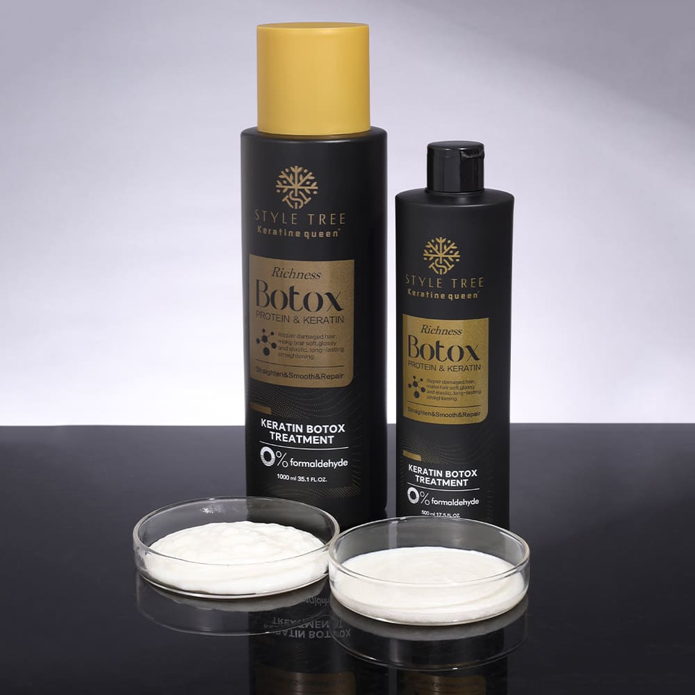 style tree 0% formaldehyde richness botox hair treatment smooth & repair