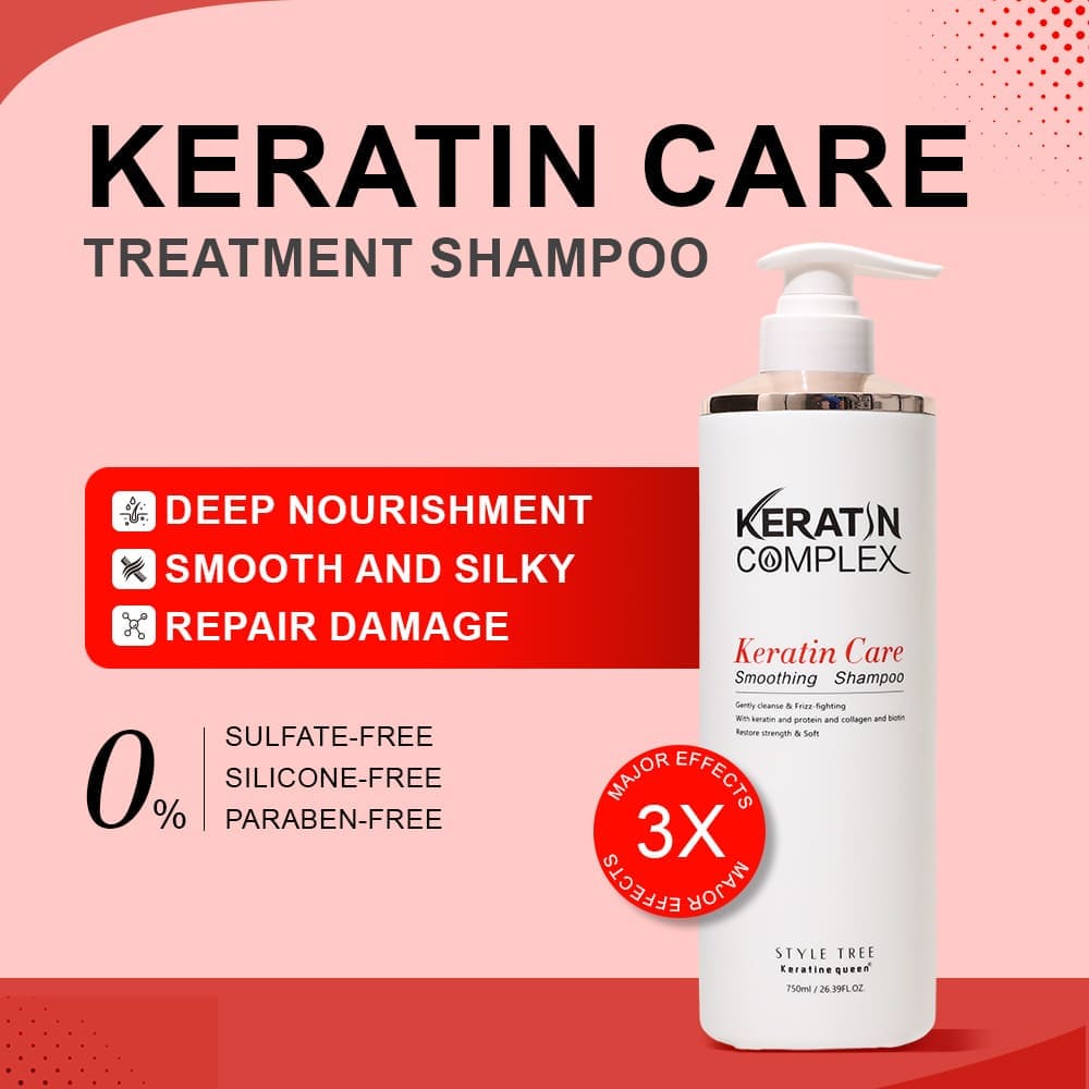 style tree professional restorative complex keratin hair care set