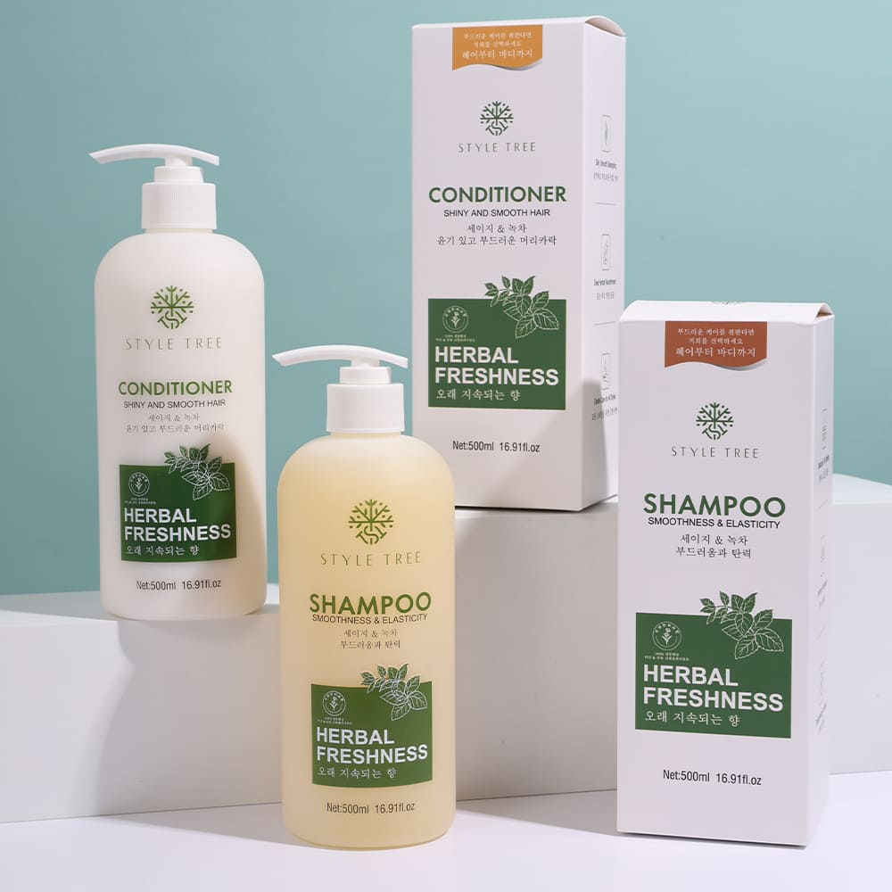 style tree herbal freshness hair care set – clean & fresh hair