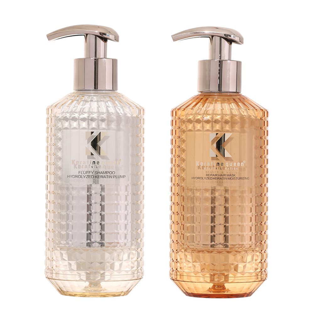 keratine queen hydrolyzed keratin hair care set plumping & moisturizing