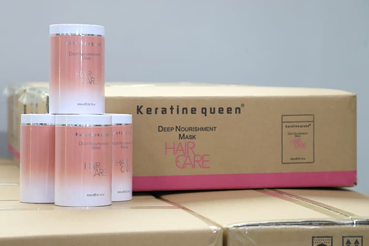 keratine queen oil control hair care set deep nourishment