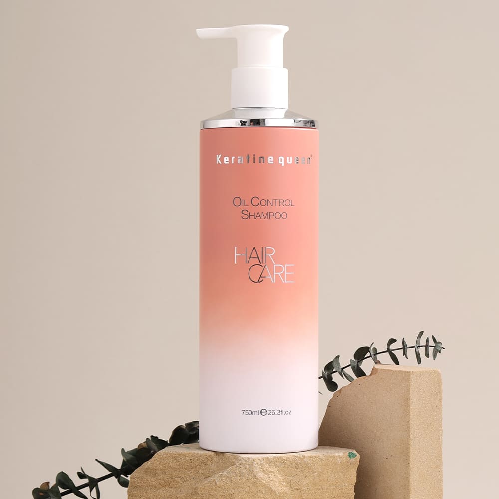 keratine queen oil control hair care set deep nourishment
