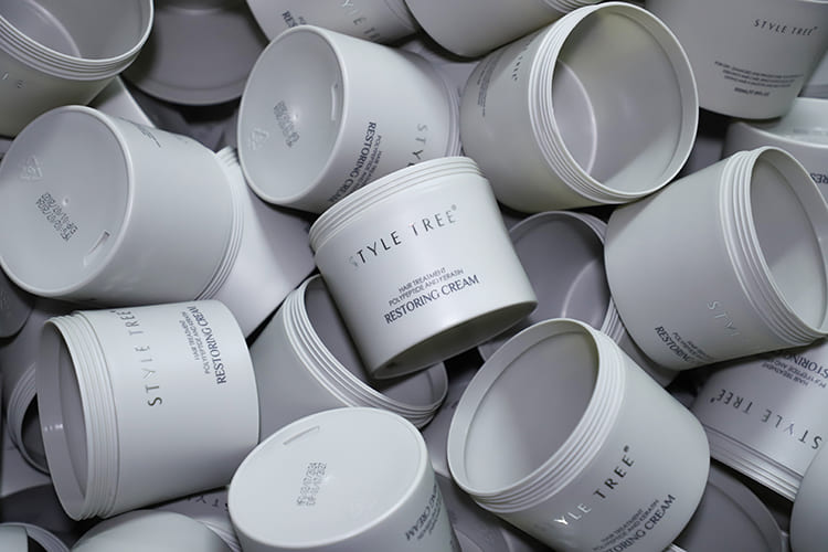 style tree restoring cream hair mask– polypeptide & keratin hair treatment for deep repair