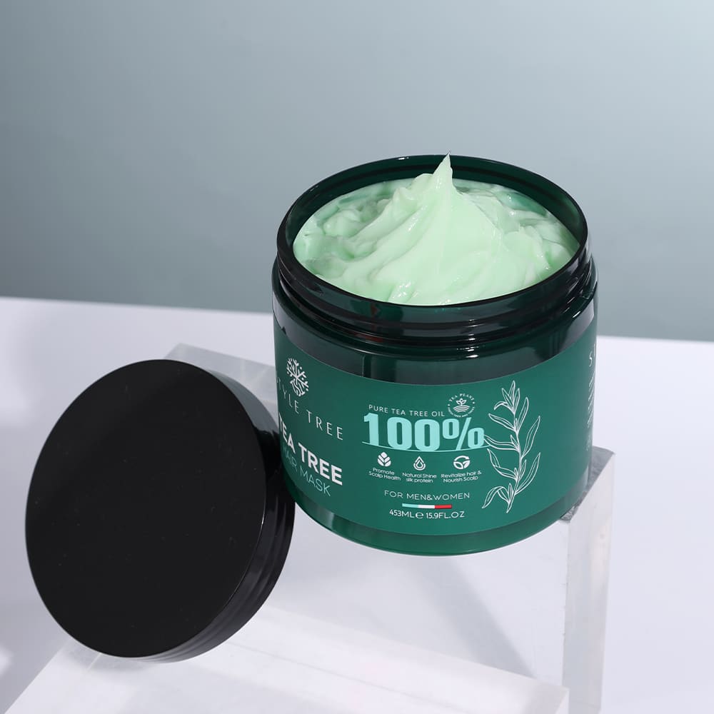 style tree tea tree hair care set – dandruff & oil control scalp treatment