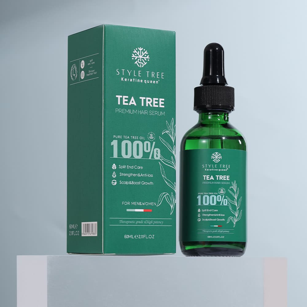 style tree tea tree hair care set – dandruff & oil control scalp treatment