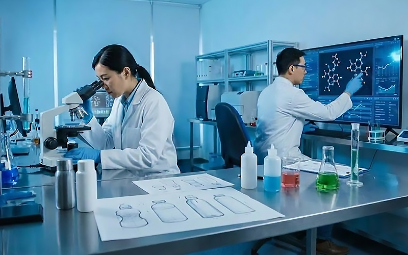 piercity cosmetics R&D lab, OEM ODM private label hair skincare custom formula development