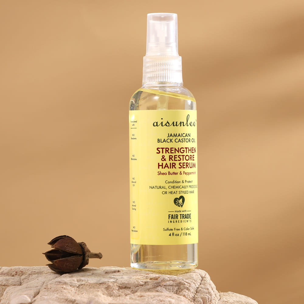 aisunlee jamaican black castor oil strengthen restore hair serum
