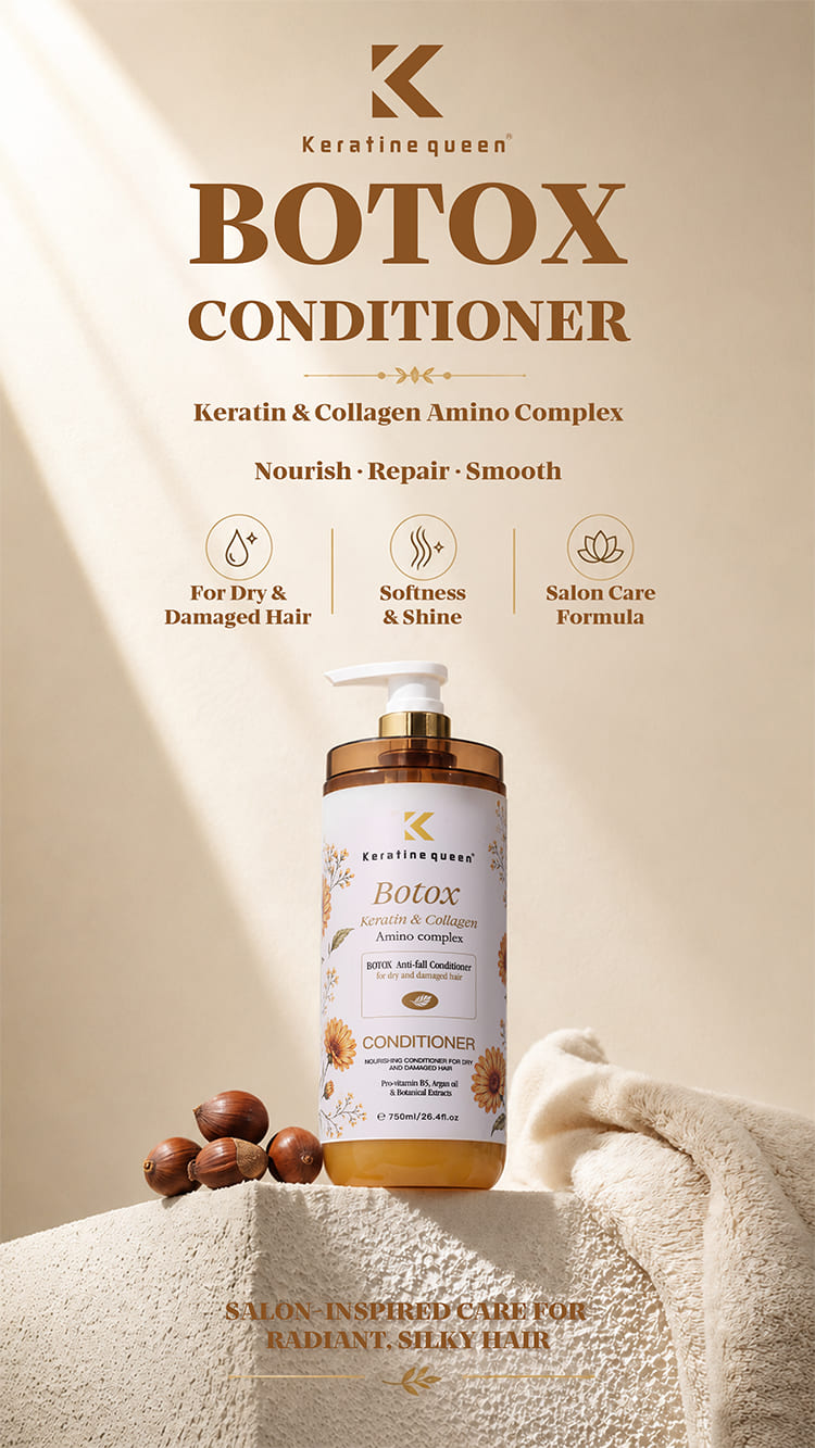 Keratine queen botox collagen conditioner