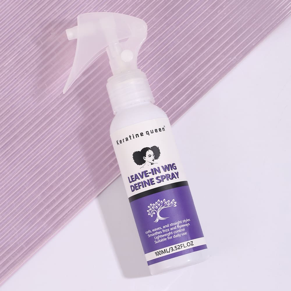 Keratine Queen leave-in wig define styling spray