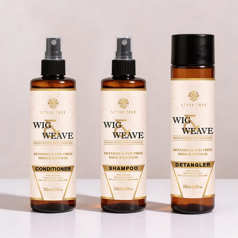 Style Tree wig & weave shampoo conditioner detangler full set