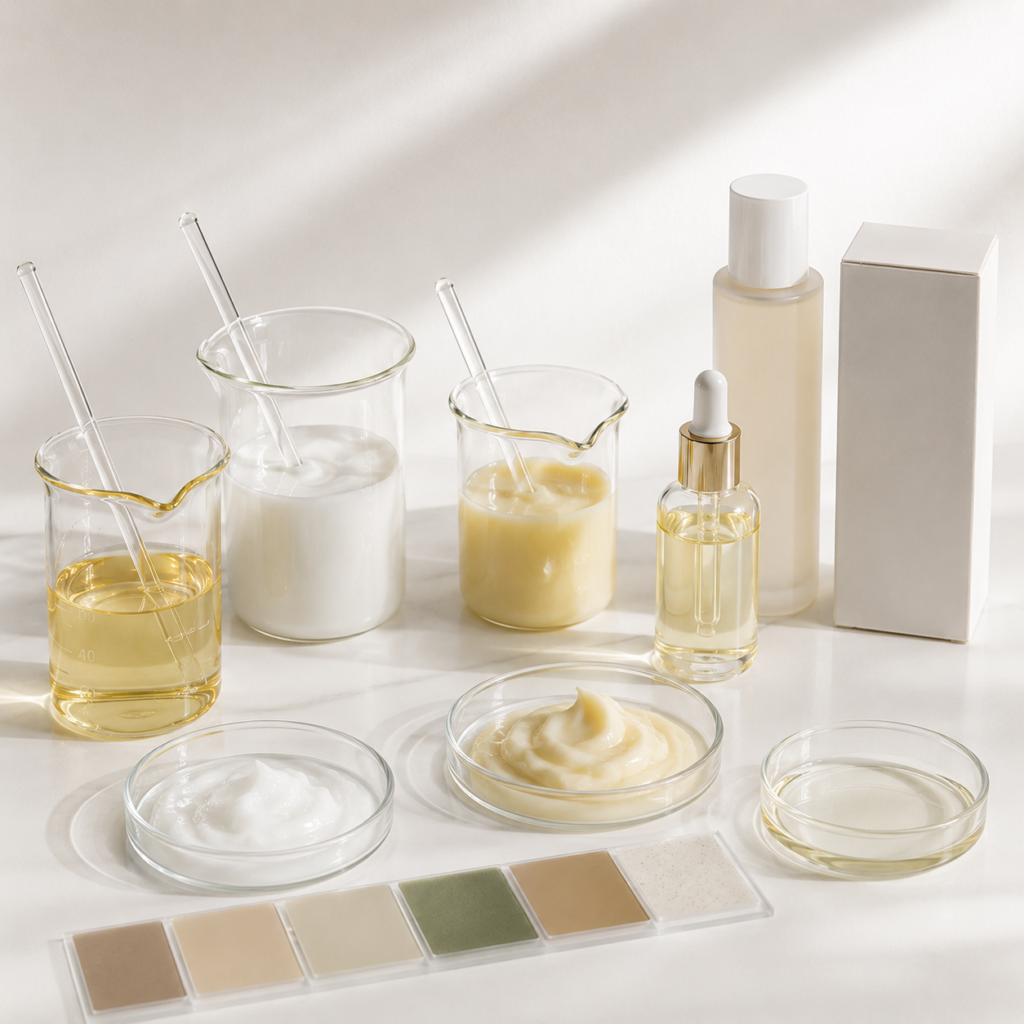 Hair‑care OEM ODM custom formula development, customized fragrance, packaging and brand positioning for global distributors, Guangzhou hair‑care factory